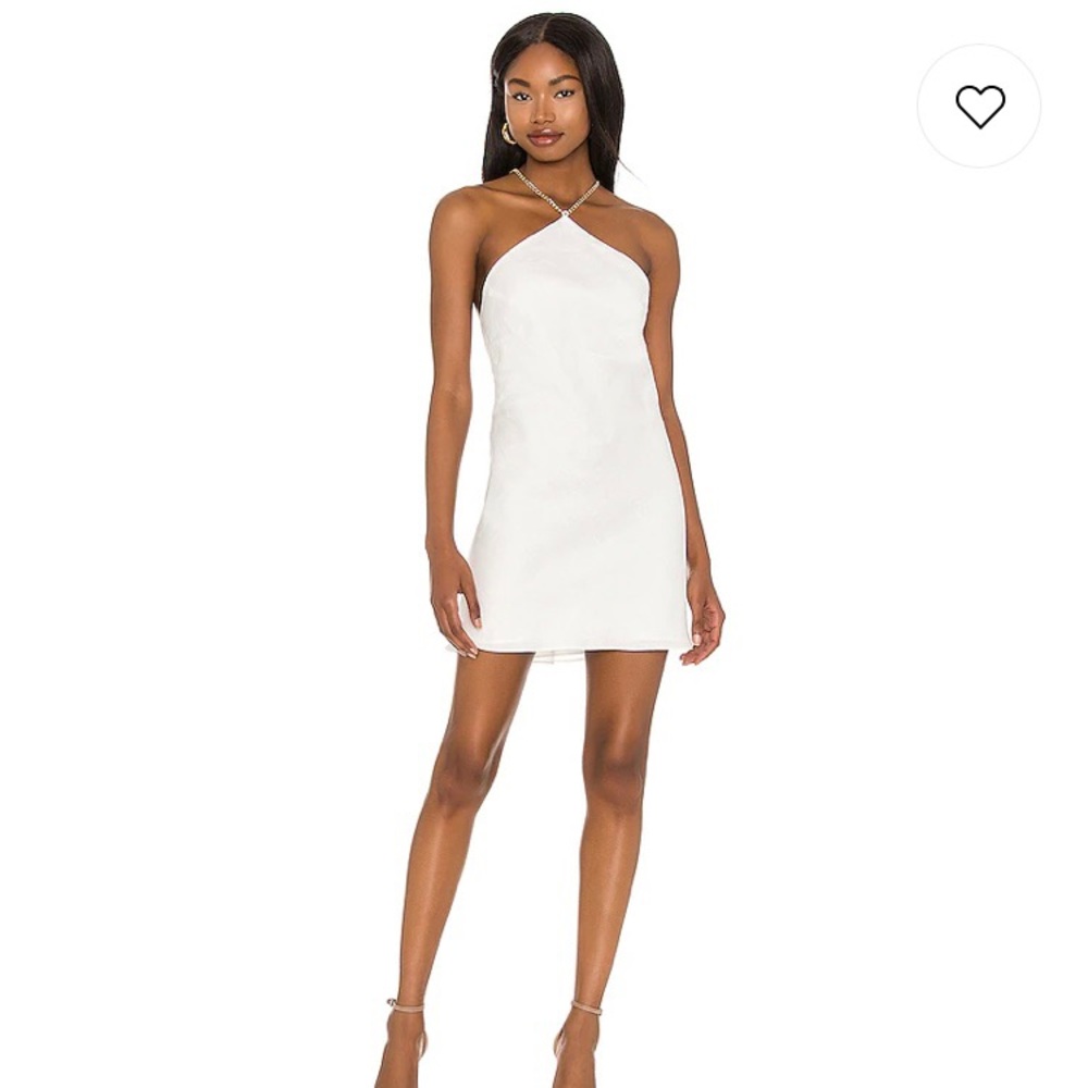 Amanda Uprichard White Linen Dress